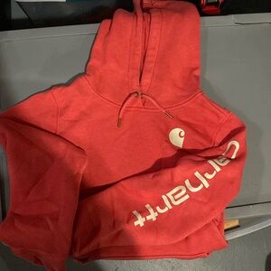 Redish carhartt women’s sweatshirt